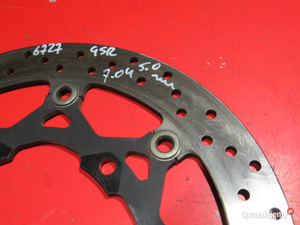 SUZUKI GSR600 GSR 600 K10 09 tarcza przód mazowieckie
