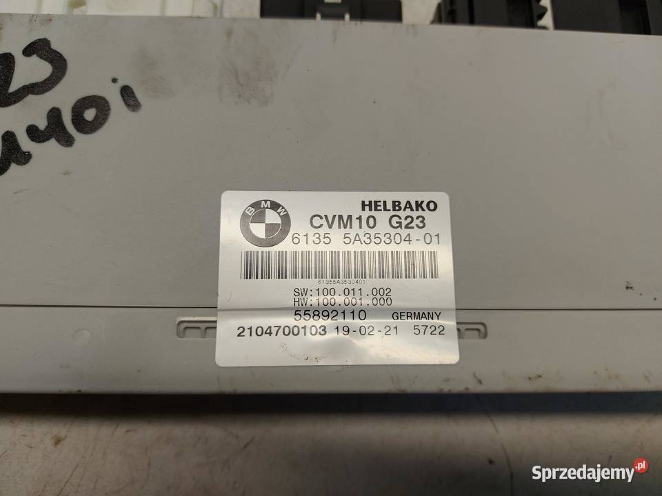 BMW G23 M440i Cabrio Moduł sterownik 5A35304 osobowe