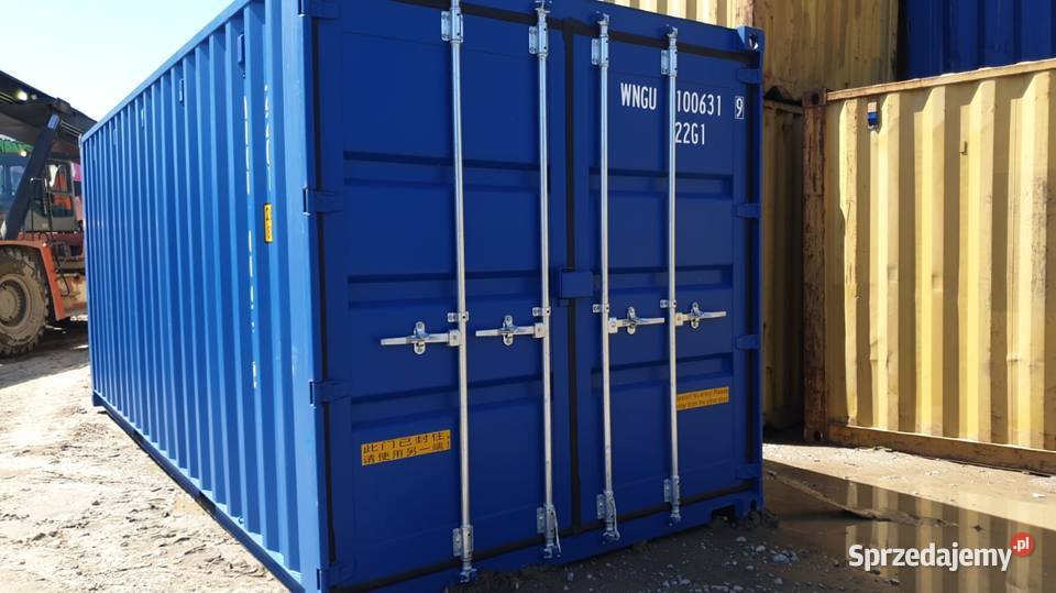 Kontenery 20DV DD OW z podwójnymi wrotami jednej Magazynowanie Gdańsk