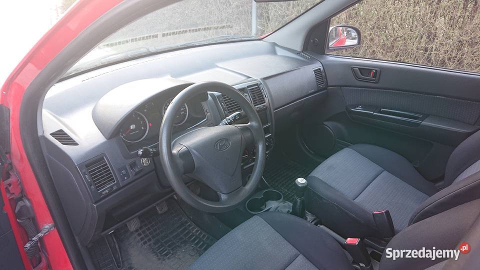 Hyundai Getz 11 MPI benzyna 66 2008r spalanie 5L Wołomin