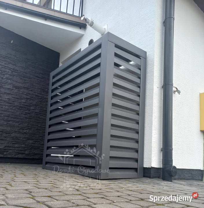 Osłona pompy ciepła 110x50x150 antracyt ID489 śląskie Katowice