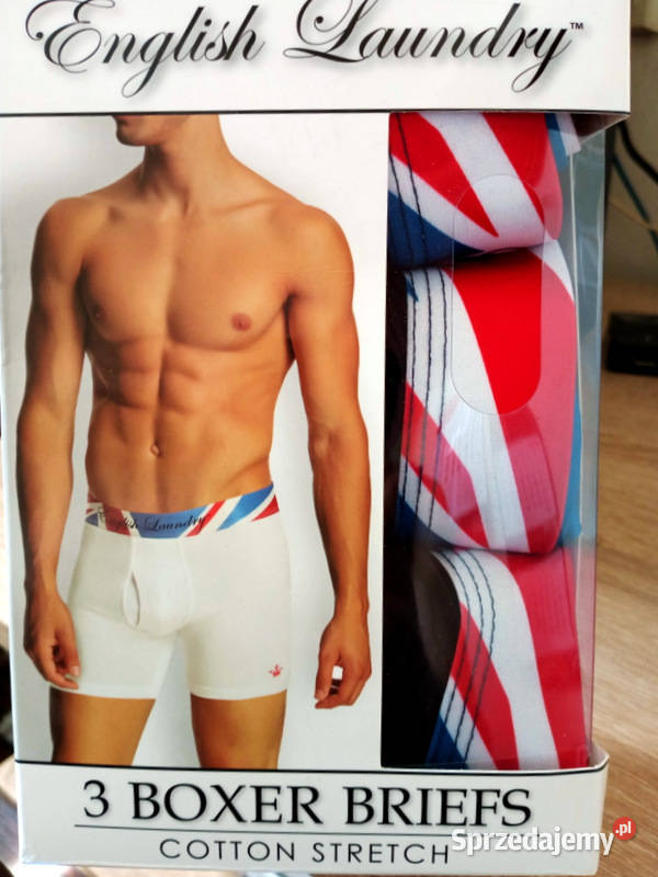 Bokserki Męskie 3 PACK 95 Bawełna rM Pas 68 do podkarpackie Mielec
