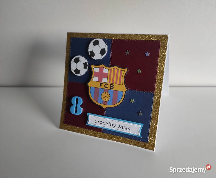 Personalizowana kartka ręcznie robiona na Łódź