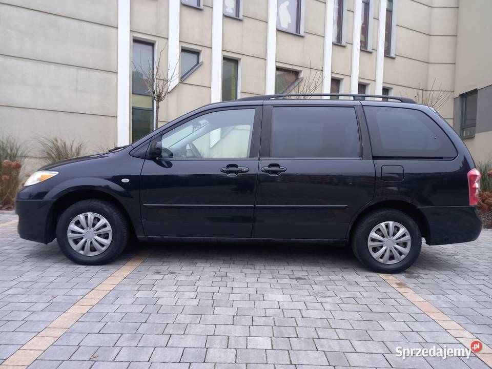 MAZDA MPV 23 LPG 6osobowa 2004r Butla do 2026r hak Gliwice