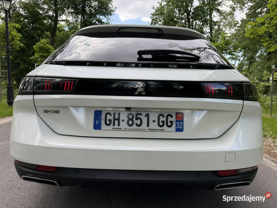 Peugeot 508 15 BlueHDi 131 Allure Kamery Automat kurtyny powietrzne kujawsko-pomorskie Józefkowo