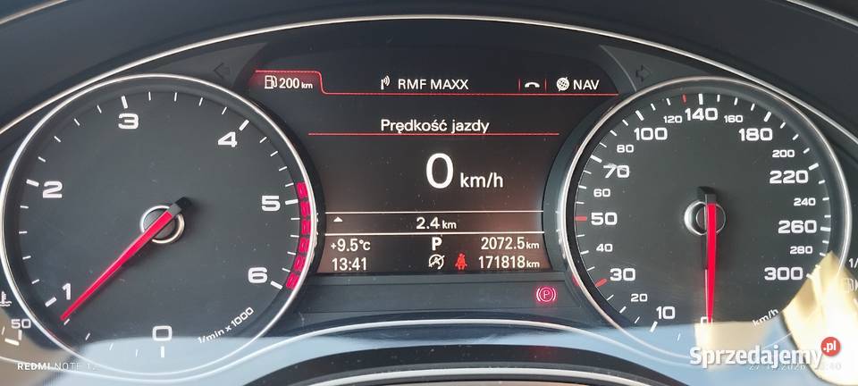 Audi A6 C7 Sedan 30 TDI V6 quattro Przebieg 171k poduszka powietrzna mazowieckie Zwoleń