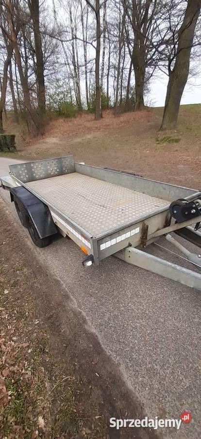 Przyczepka laweta uchylna 1400 dmc