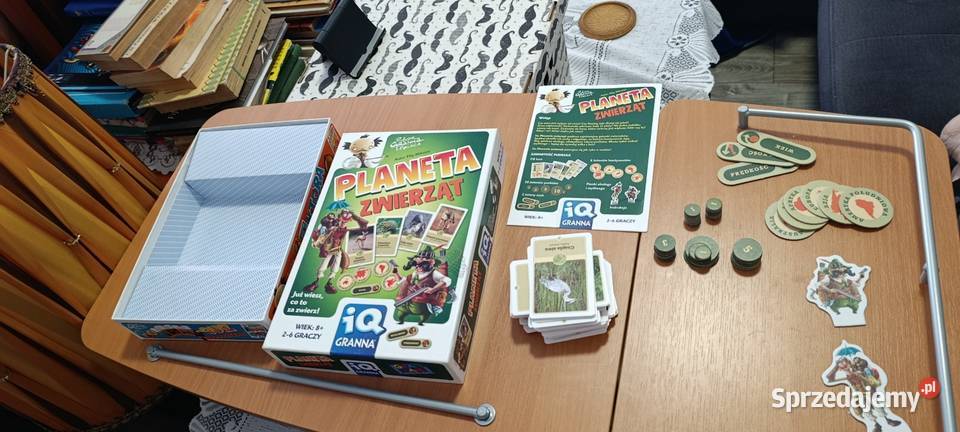 gra planszowa IQ Granna Planeta Zwierząt wielkopolskie Poznań