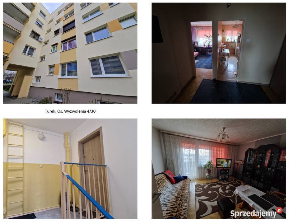 Syndyk sprzeda udział 58 lokalu mieszkalnego Turek