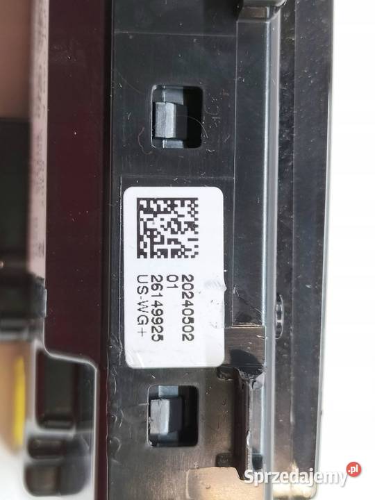 PANEL NAWIEWU TYŁ OGRZEWANIA KANAPY 5QS907049A