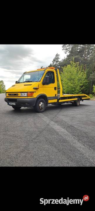 Wynajem laweta 35t Mercedes Sprinter Laweta Rokiciny-Kolonia usługa