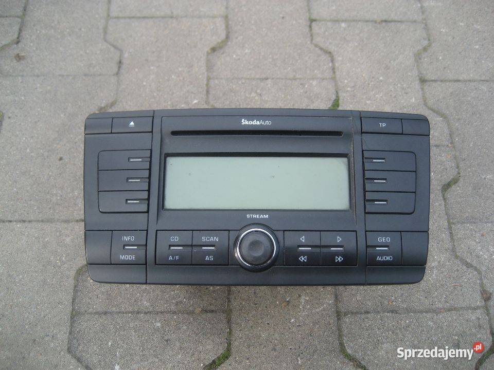 skoda octavia ii 2 radio cd visteon 1z0035161a osobowe wielkopolskie Rakoniewice