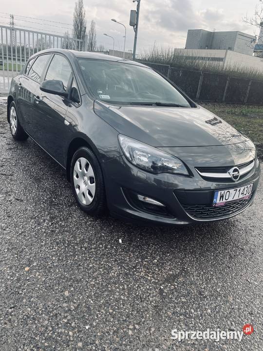 OPEL ASTRA J 2014 14 benzyna Samochody osobowe mazowieckie Warszawa