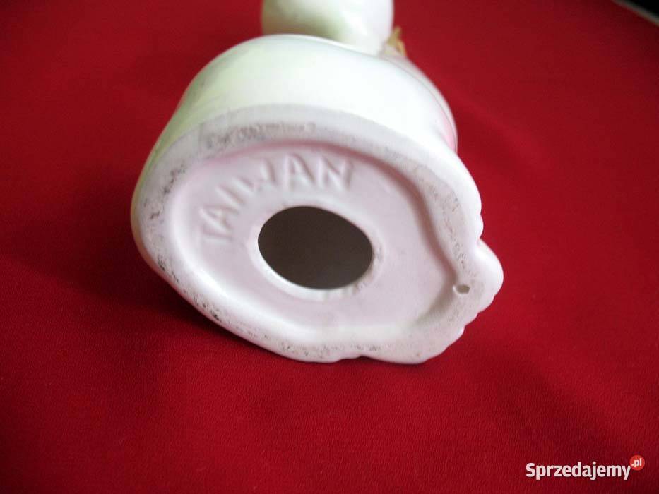 Kot kotek w kropeczki stara figurka porcelana sprzedam