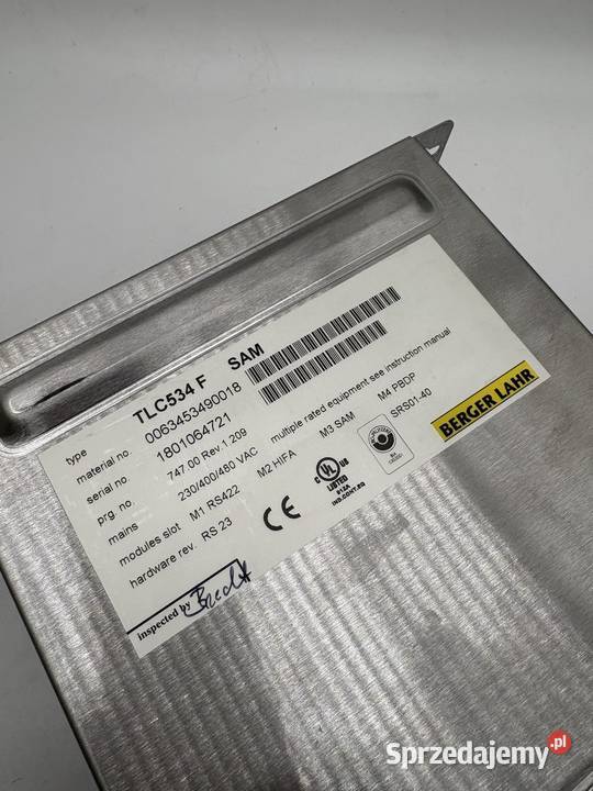 Berger Lahr TLC534 F SAM Servo drive Pozostałe Warszawa