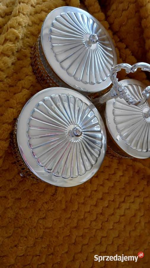 Paterakabaret kryształ srebrzony Warszawa