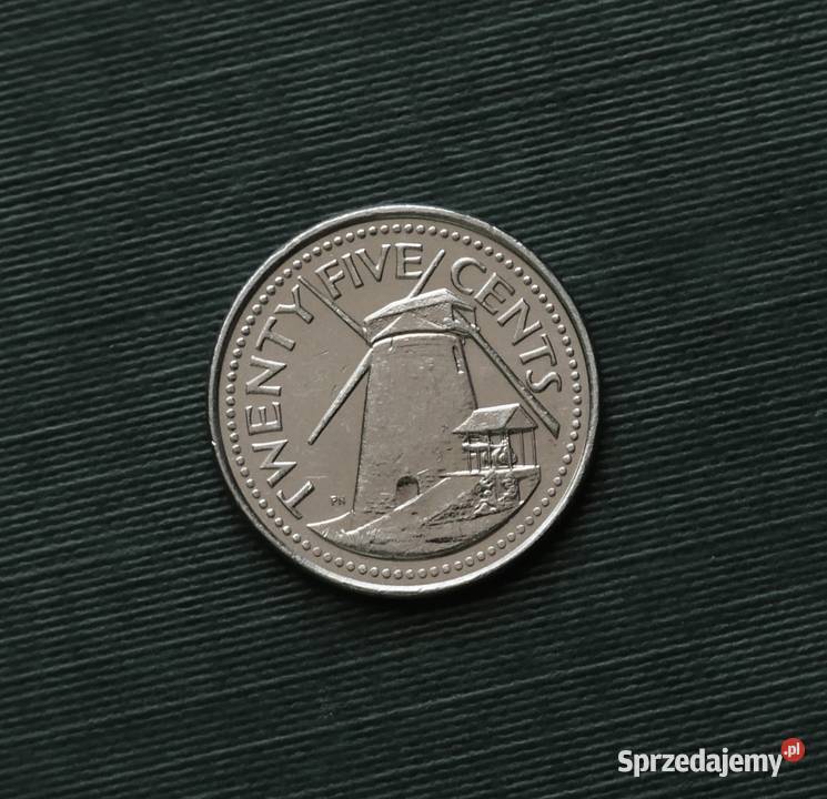Barbados 25 centów 1998r