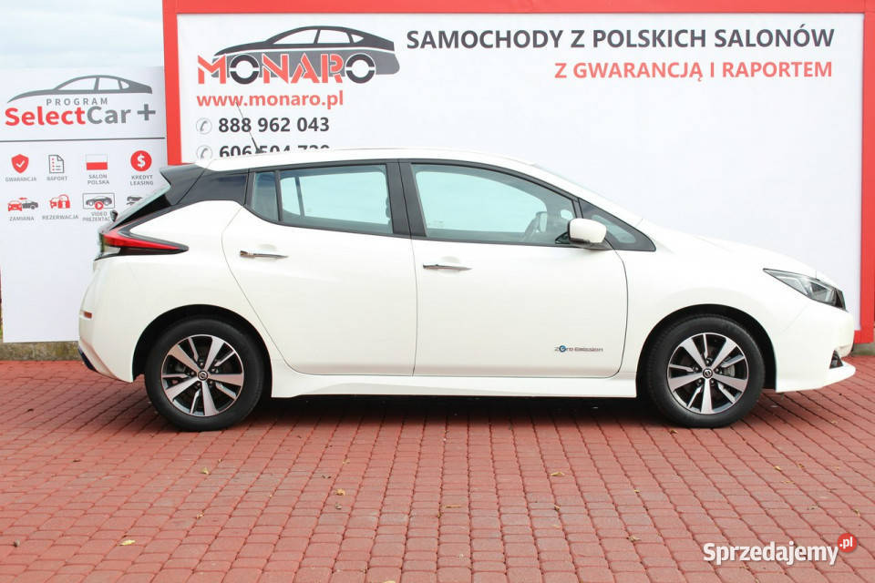 Nissan Leaf Napęd elektryczny 40 kWh Salon 4/5 Włocławek