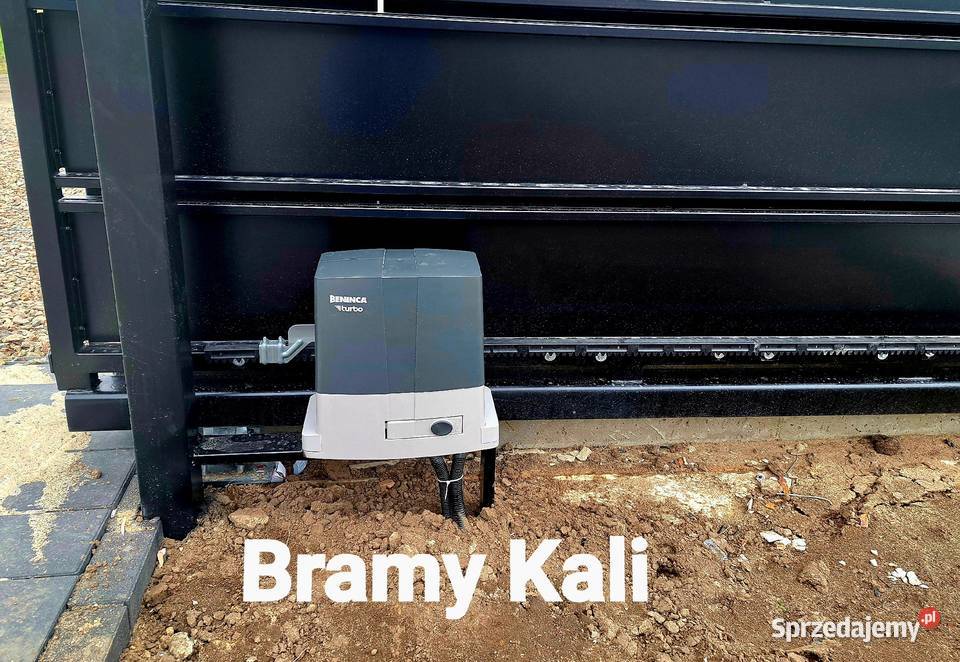 Napęd do bramy przesuwnej Bull 8SPM do 800Montaż Płock sprzedam