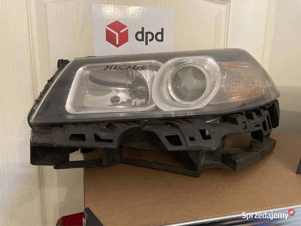 Lampa lewa przednia Renault Megane II lift Lampy przednie śląskie Częstochowa