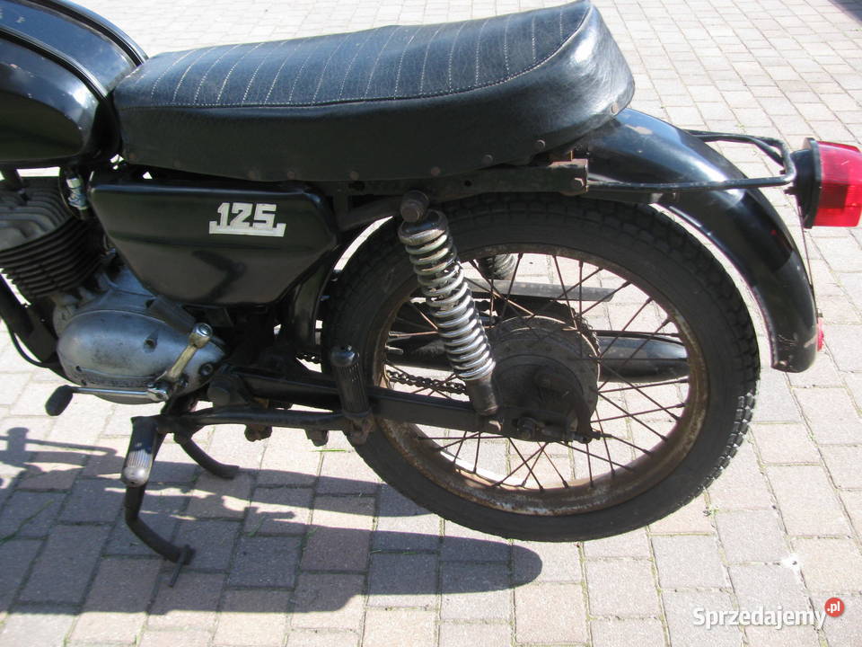 WSK 125 B3 1980r oryginał plomby mały przebieg Lubochnia