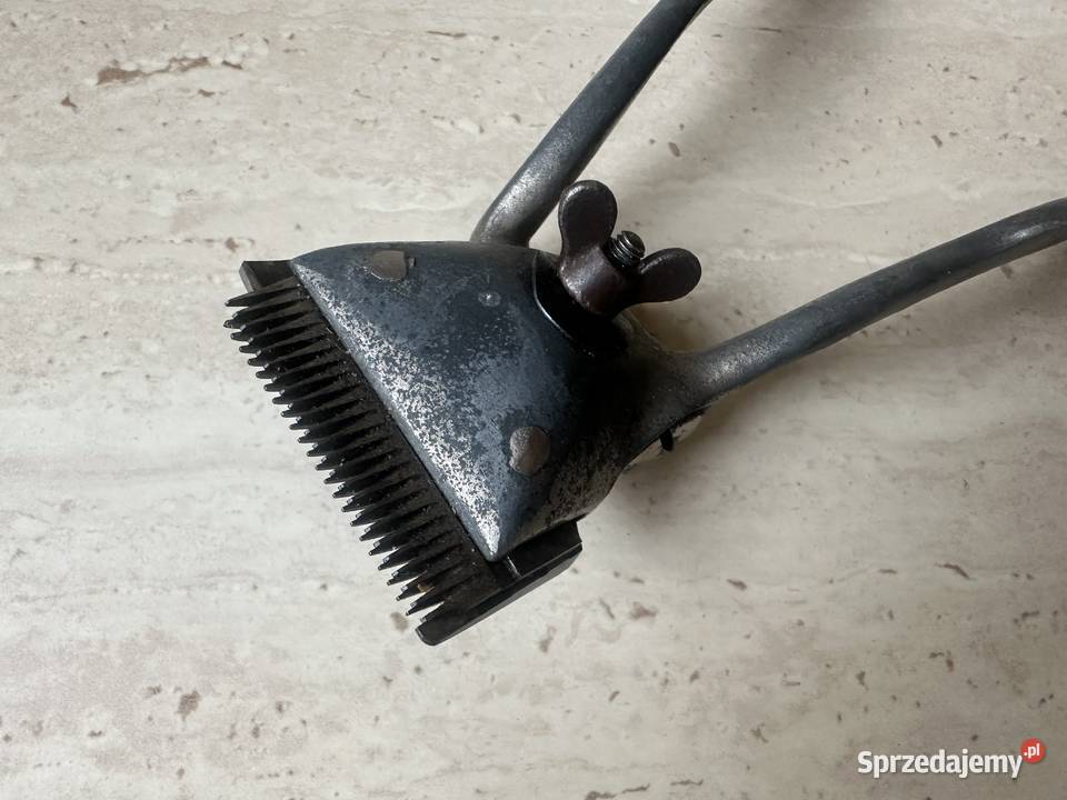 Stara zabytkowa maszynka do strzyzenia antyk Łódź