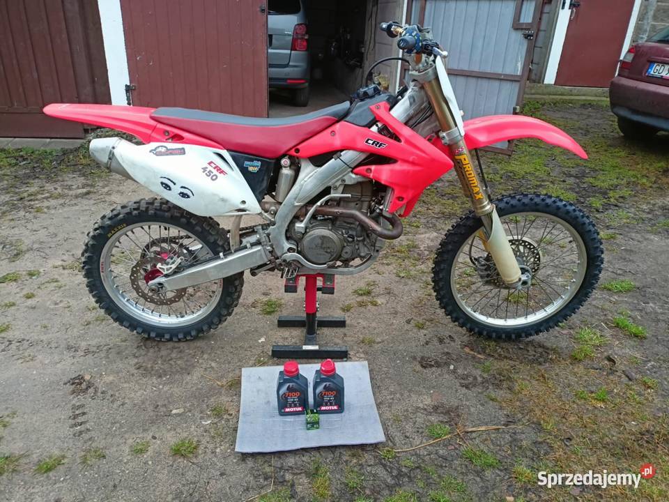 Cross Honda CRF 450 2005r stan bez wkładu