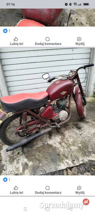 WSK 125 1964 Rok produkcji 1964 Zbietka