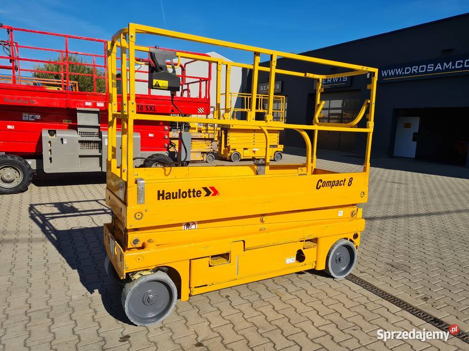 Podnośnik nożycowy Haulotte Compact 8 wys 732h Dąbrowa Tarnowska sprzedam