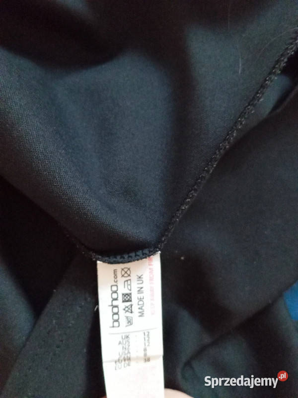 Spódnica Wysoki Stan Czarna Boohoo SM Nowa czarny Bydgoszcz