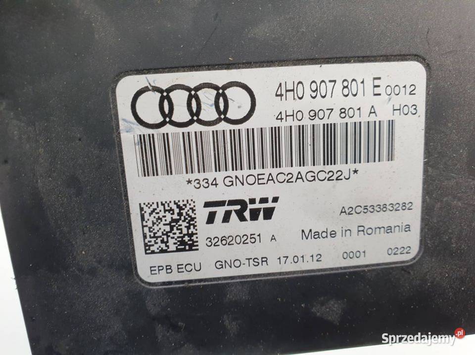 MODUŁ AUDI A8 D4 4H0907801E kujawsko-pomorskie Lipno sprzedam
