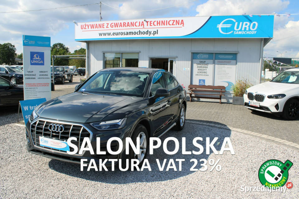 Audi Q5 Sportback Advanced S tronic Gwarancja czujnik zmierzchu Warszawa