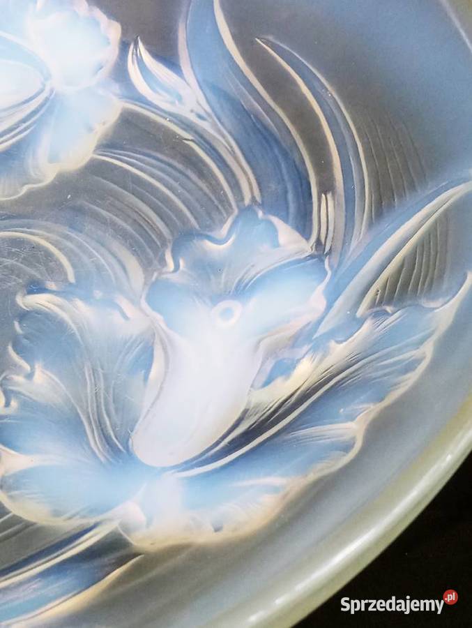 Miska na owoce Szkło opalizujące Verlys Orchidee Porcelana i szkło