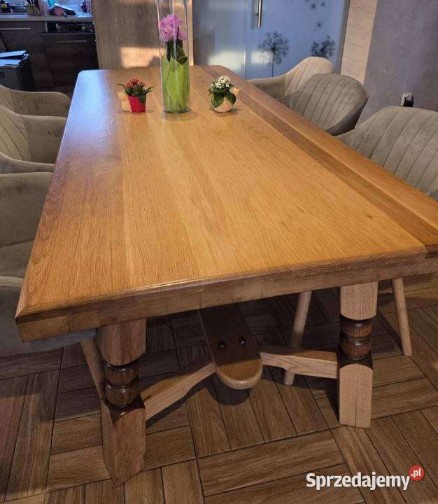 Stół debowy podlaskie
