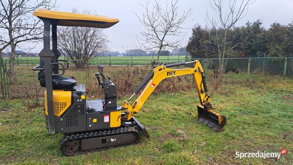 Minikoparka Nex N12 1200 silnik Yanmar 3TNV70 nie śląskie Cieszyn sprzedam