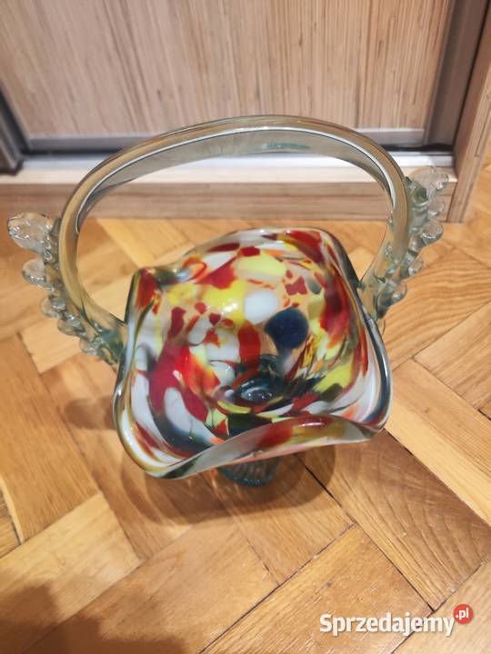 Koszyk owocarka z czasów PRLu Łódź