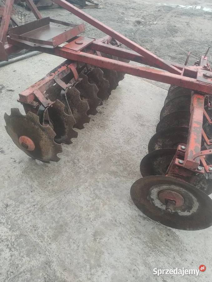 Talerzówka 2x 8 talerzy brona talerzowa mazowieckie Jastrzębia