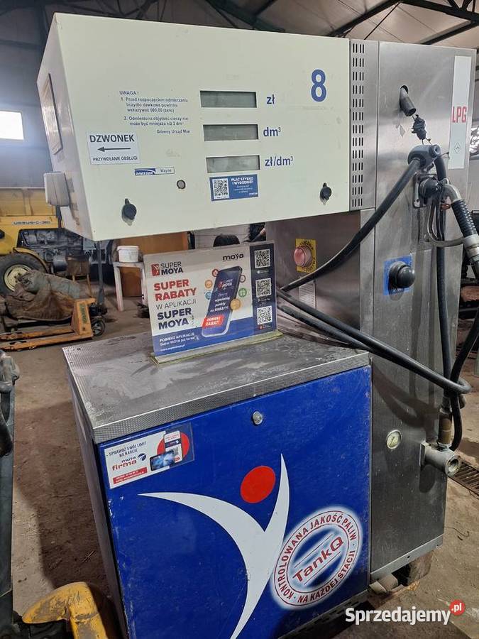 Odmierzacz paliw Dystrybutor gazu LPG wielkopolskie