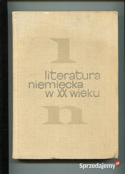 Literatura niemiecka w XX wieku Wilhelm Szewczyk Pozostałe zachodniopomorskie Szczecin
