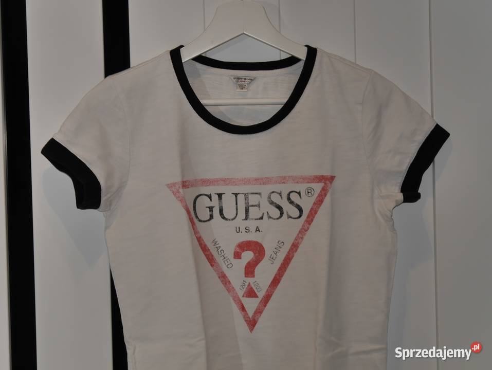 Guess świetna krótka koszulka 34 XS Wrocław