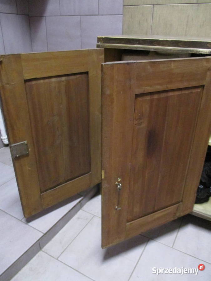Stara Drewniana Komoda Szafka Bufet Pomocnik Nieporęt