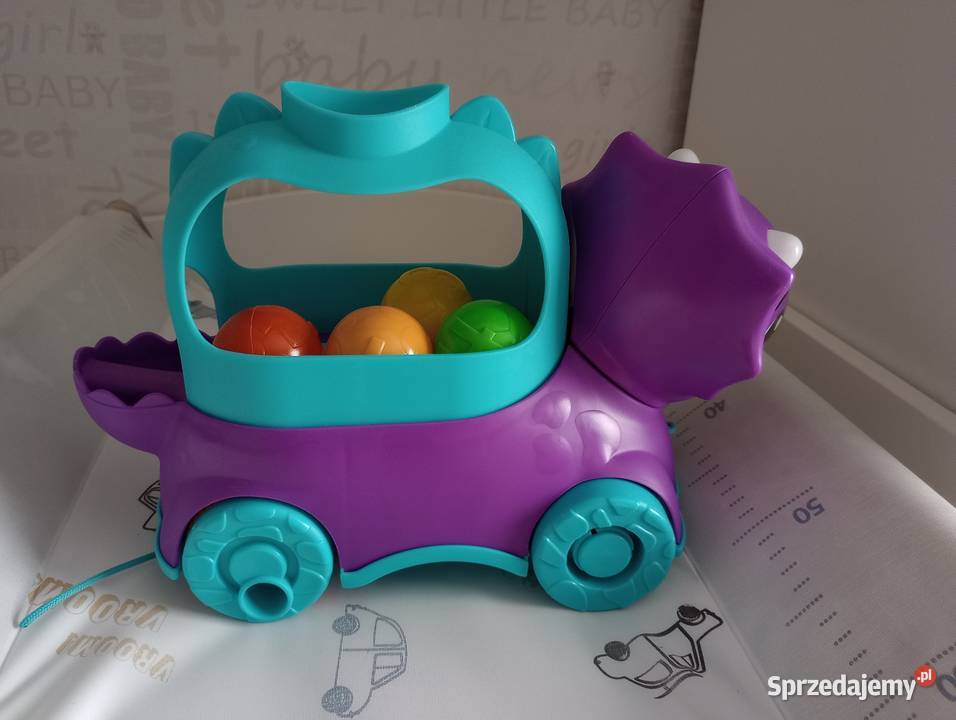 Dinuś piłeczki podskakujące Fischer Fisher Price Szczecin
