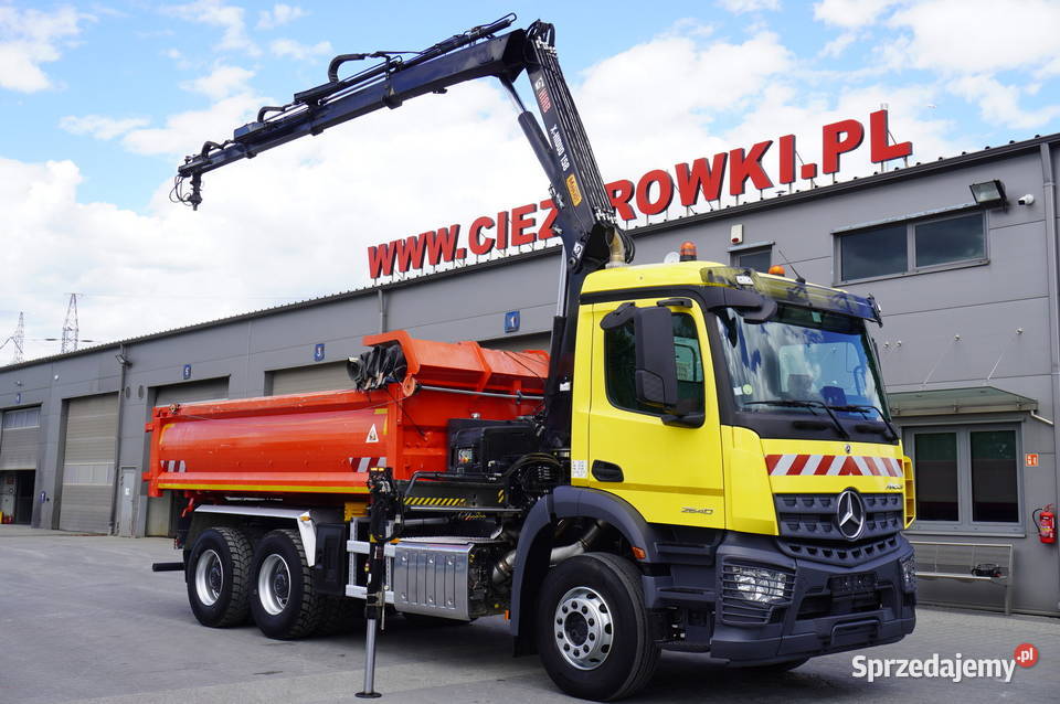 MercedesBenz Arocs 2640 6x4 100 HIAB XHiduo 10586kg Kraków
