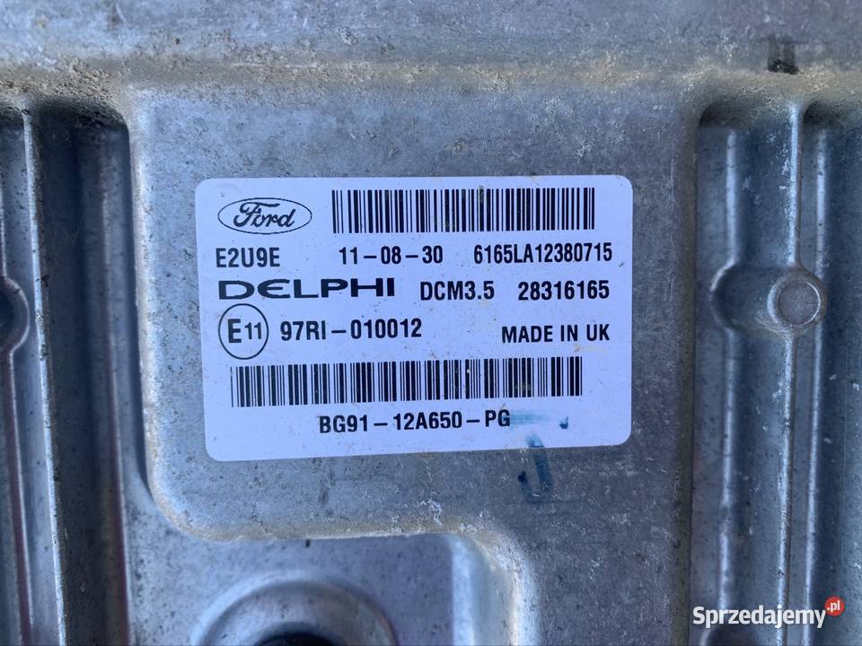 BG9112A650PG komputer sterownik silnika Ford Komputery zachodniopomorskie Szczecin