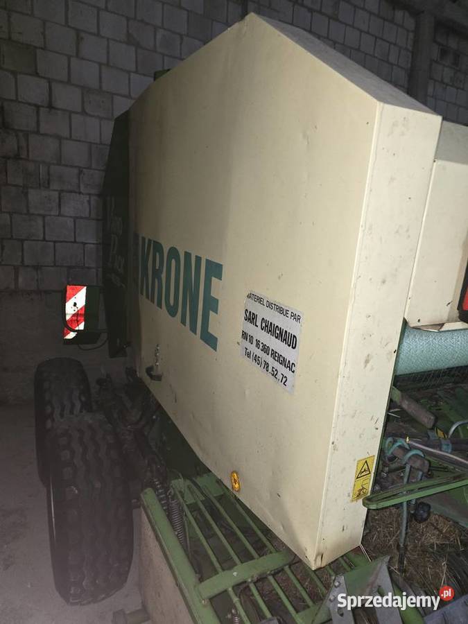 Krone variopack 1500 tandem sterownik zmienione Wólka Poduchowna