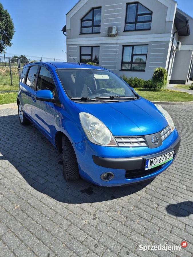 Nissan note 16 16v z LPG Okazja lubelskie Serokomla