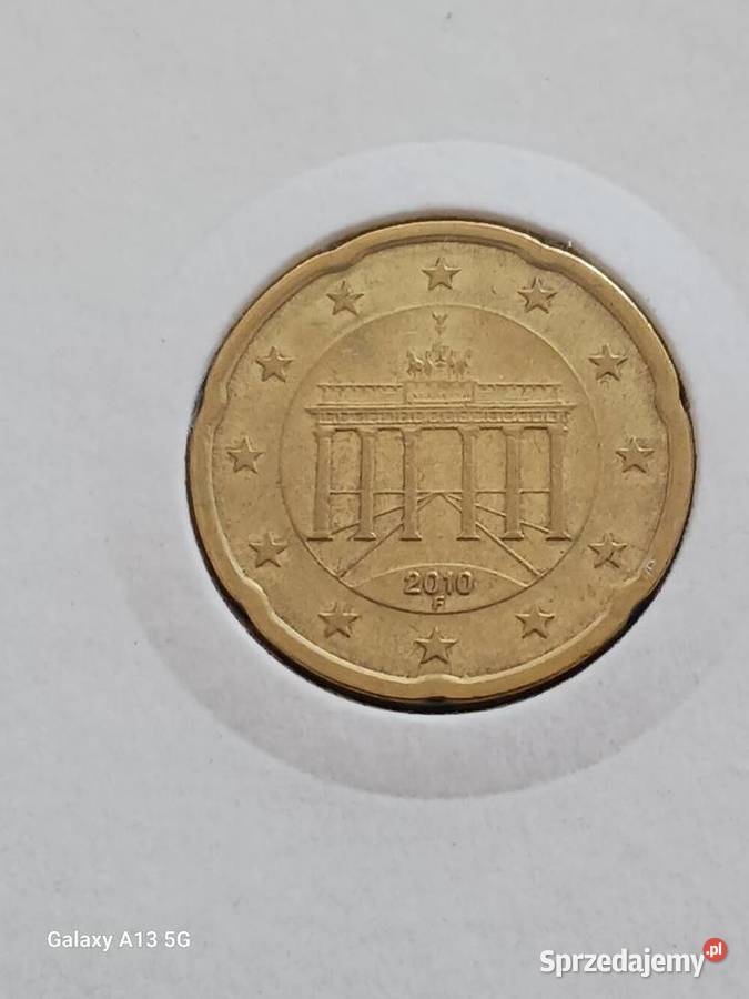 20 Eurocentów Niemcy 2010 r men F wielkopolskie sprzedam