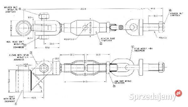 Stabilizator kpl Z700400KR Pozostałe małopolskie Kamionna