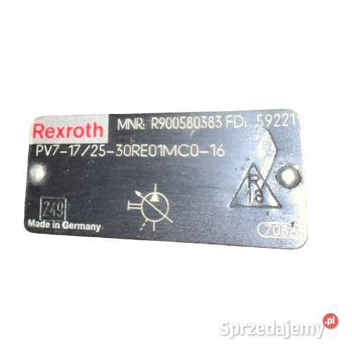 Rexroth PV71X2530RE01MC016 Rexroth R900580383 Poznań