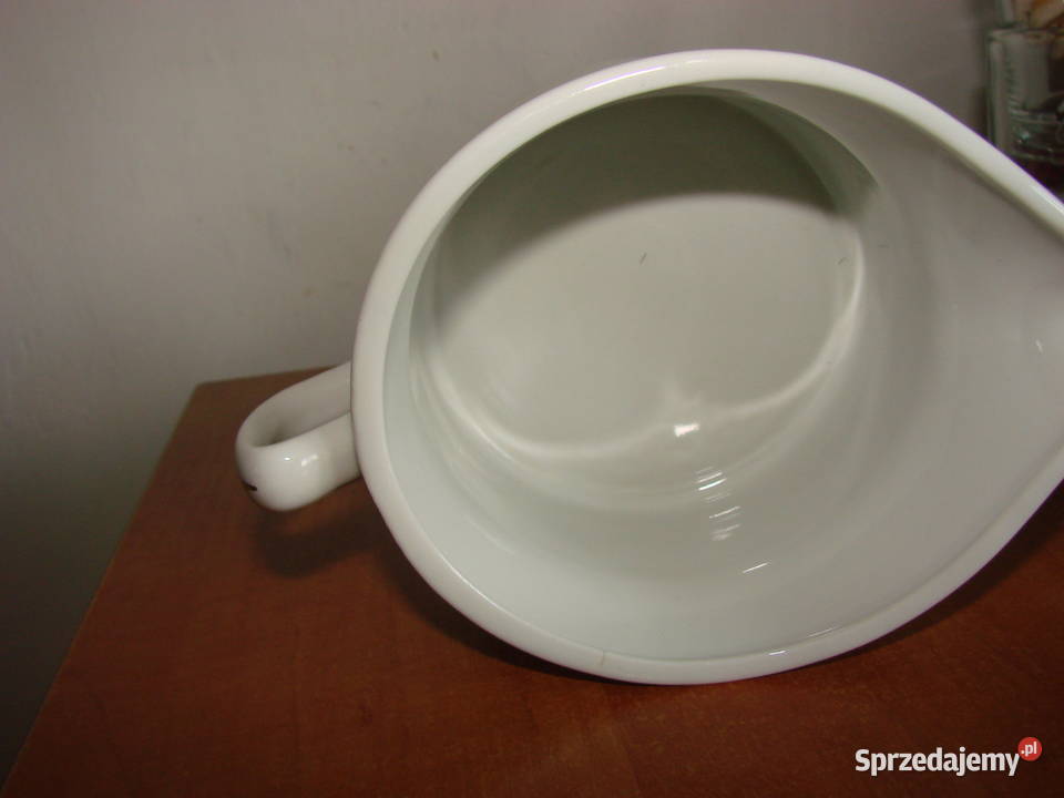 Włocławek porcelanowy mlecznik PRL Porcelana i szkło Pruszcz Gdański